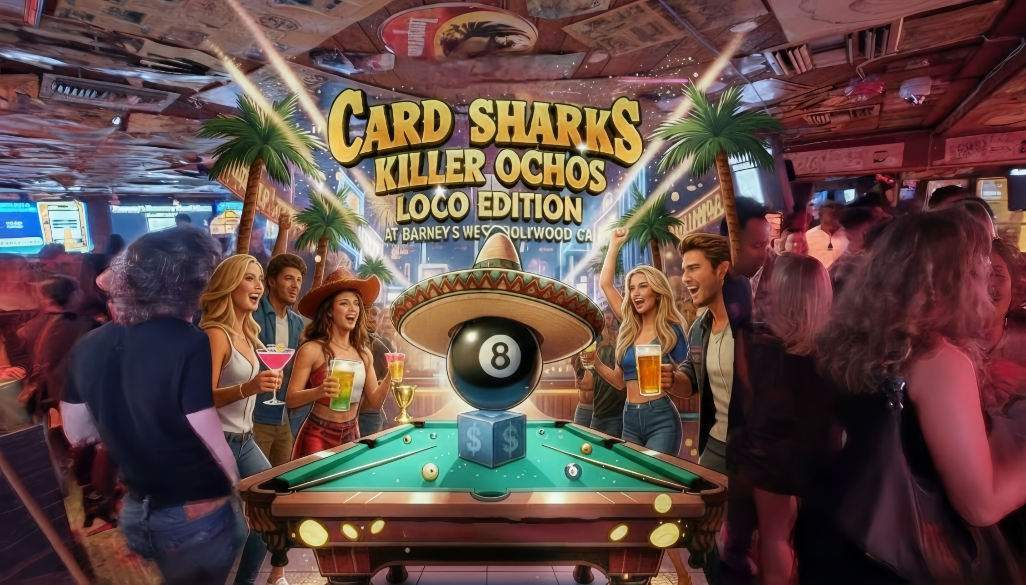 Card Sharks Killer - Ochos LOCO Edition Cover